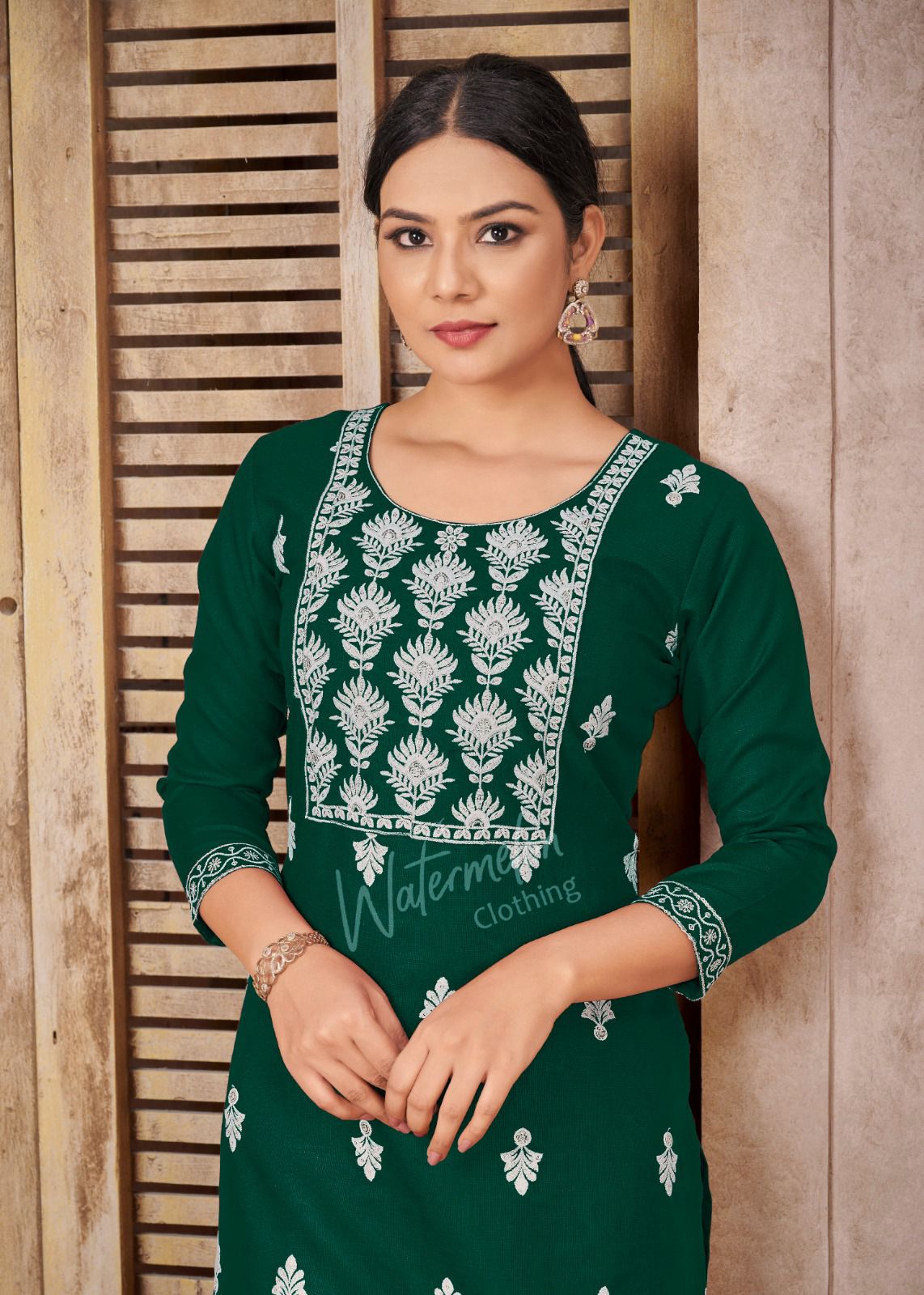 Yogita Cotton Embroidery Kurtis Catalog